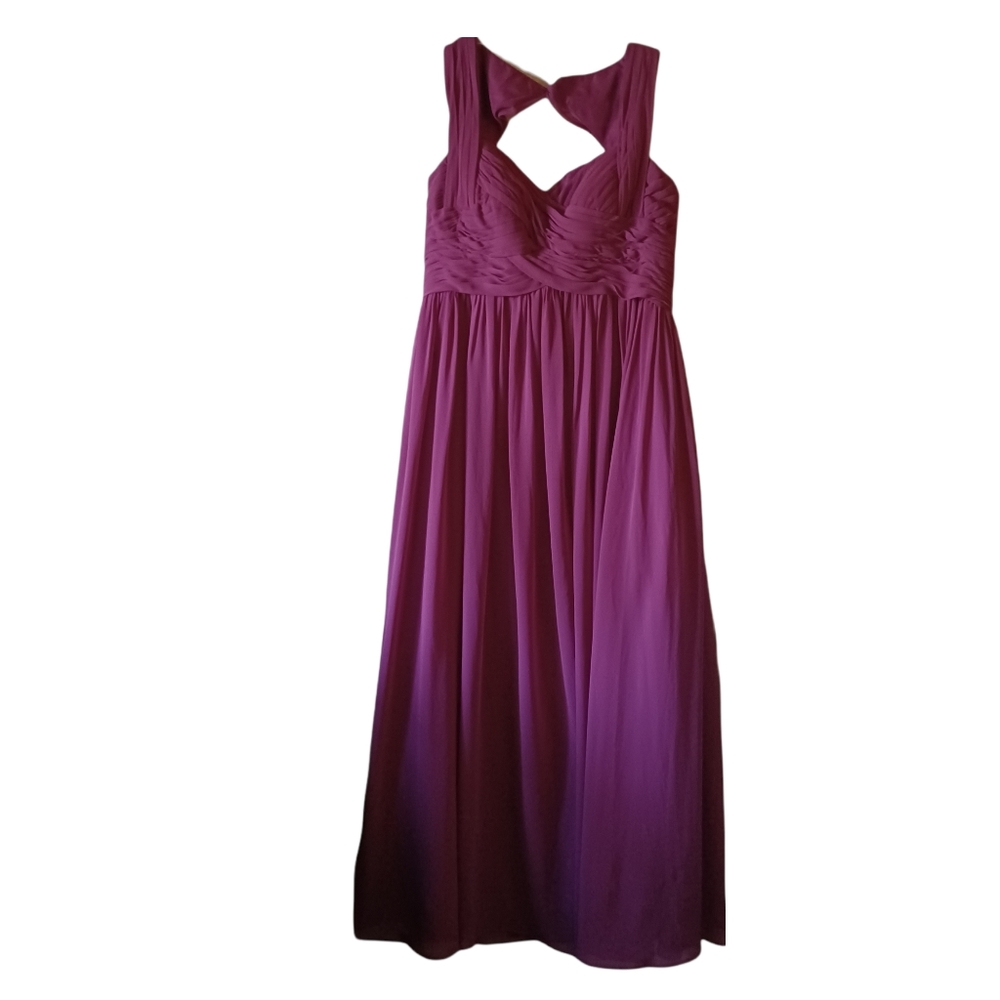 Azazie woman's red ginger bridesmaid dress. Size 16